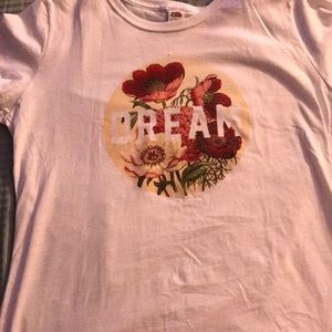 Dream white t-shirt